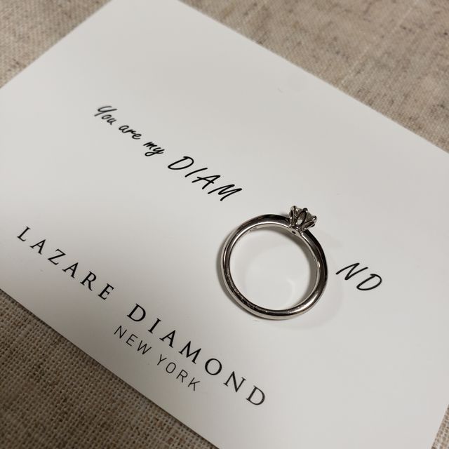 【ラザール ダイヤモンド(LAZARE DIAMOND)の口コミ】 店員さんの対応もすごく感じが良く、こちらの要望をしっかり聞いてくださ…
