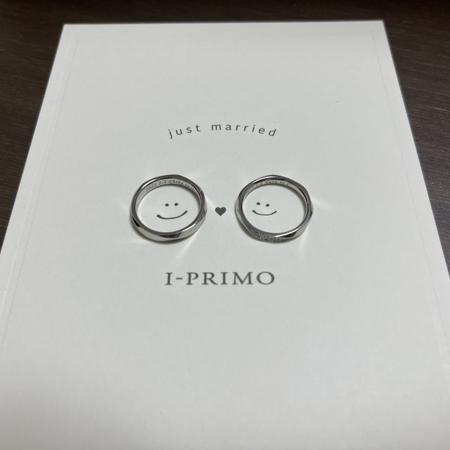 【アイプリモ(I-PRIMO)の口コミ】 一生物のため、飽きのこないデザインを探していました。
自分好みかつ、彼…