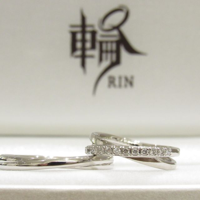 【輪-RIN-の口コミ】 毎日つけて見るものなので、華やかなデザインでごつくない物だといいなと…