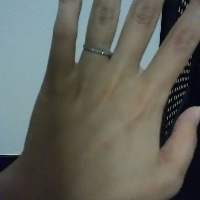 【ヴァンドーム青山(VENDOME AOYAMA)の口コミ】 プラチナでダイヤとはじめから決めていたのですが、選んだ指輪は普段から…