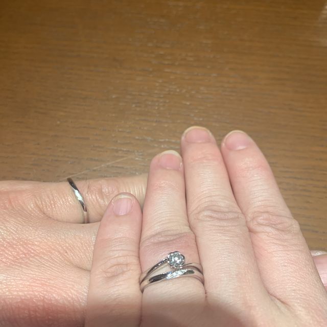 【TRECENTI(トレセンテ)の口コミ】 指輪のデザインもよかったのと、つけていて全く違和感なく、つけ心地がよ…