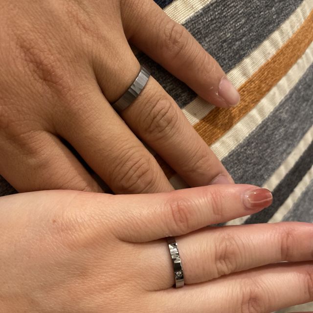 【SORA(ソラ)の口コミ】 個性的な指輪、黒色の指輪が欲しいと考えており、スタッフさんに相談した…
