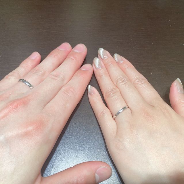 【TRECENTI(トレセンテ)の口コミ】 結婚指輪の着け心地がとても良く感動しました。いままで、テレビのCMや広…