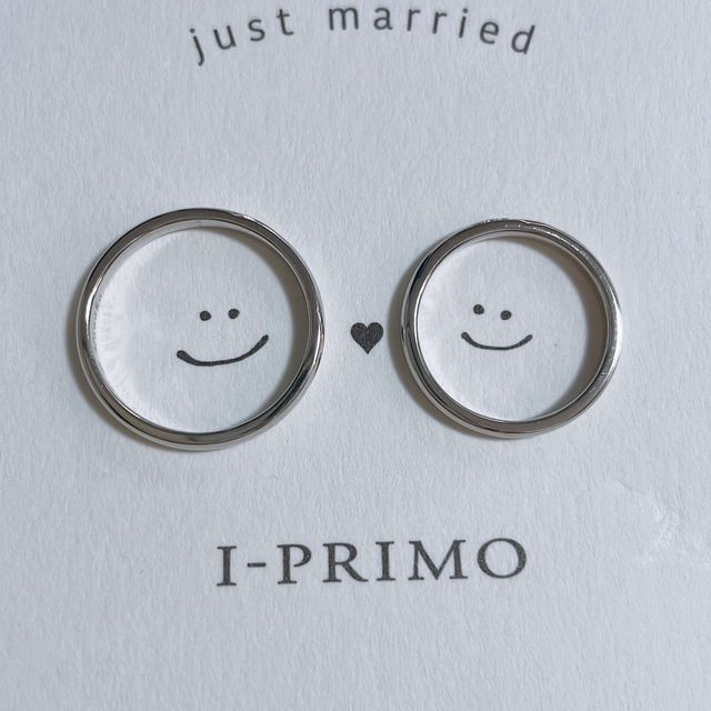 【アイプリモ(I-PRIMO)の口コミ】 妻と2人で来店しました。婚約指輪を買っていたのでそれに合い、かつシンプ…