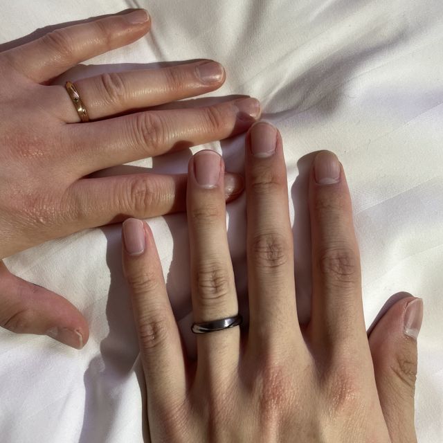 【SORA(ソラ)の口コミ】 結婚指輪は妥協せず2人が納得のいくものを作りたいと思っていたため、色ん…