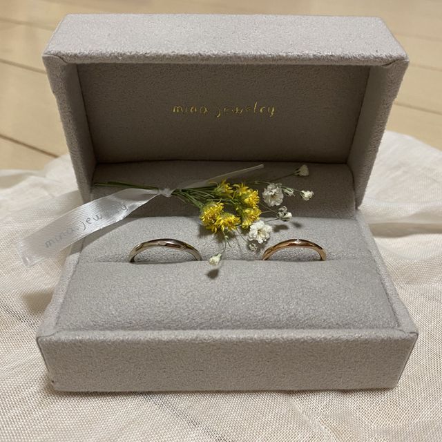 【mina.jewelry(ミナジュエリー)の口コミ】 質感、素材、形などをかなりの種類から選べる為、必ず自分が気に入るよう…
