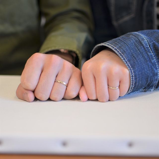 【atelier CraM(アトリエ クラム)の口コミ】 指輪を手作りできるということでこちらのお店を選らばせていただきました…