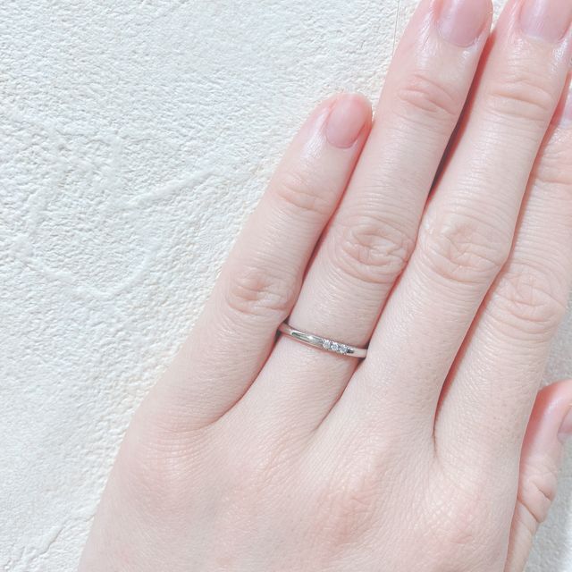 【ティファニー(Tiffany & Co.)の口コミ】 義両親がとても仲が良く、Tiffanyの指輪を付けていることと、夫からプロポ…