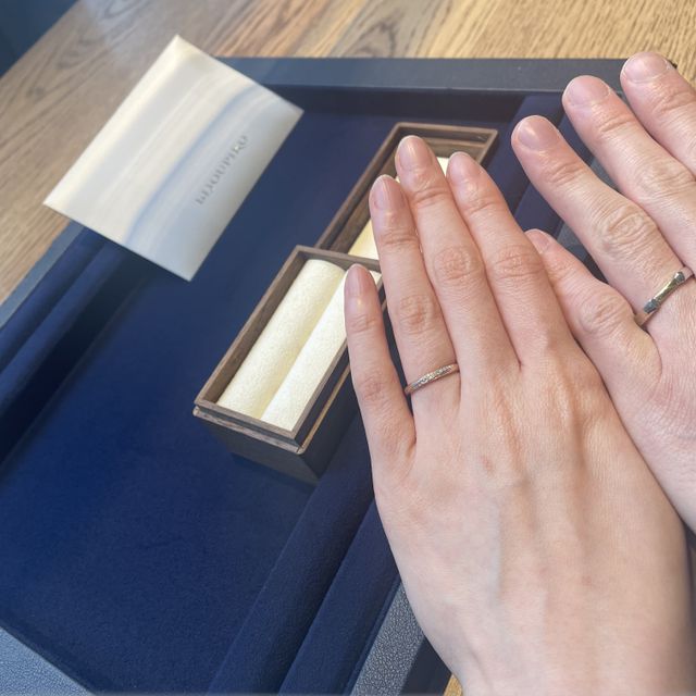 【PORTADA(ポルターダ)の口コミ】 デザインが決め手でした！どこを見てもしっくりこなかった彼が初めて、こ…