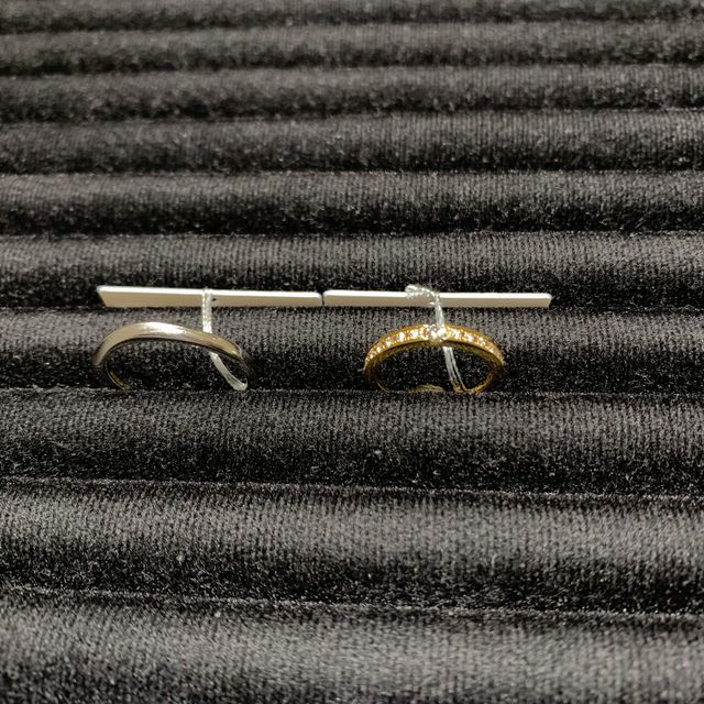 【TRECENTI(トレセンテ)の口コミ】 他には無いデザインでとても綺麗でした。ダイヤがとても綺麗なのと、独自…