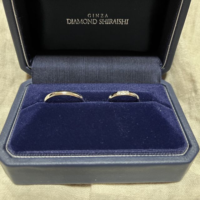 【銀座ダイヤモンドシライシの口コミ】 シンプルなデザインとプラチナ950、高品質なダイヤでダイヤモンドシライシ…