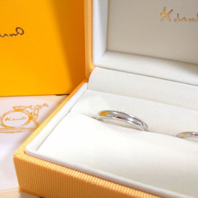 【ケイウノ ブライダル(K.UNO BRIDAL)の口コミ】 クチコミでよいと聞いて下見がてらお邪魔しました。夫婦で指輪の好みがか…