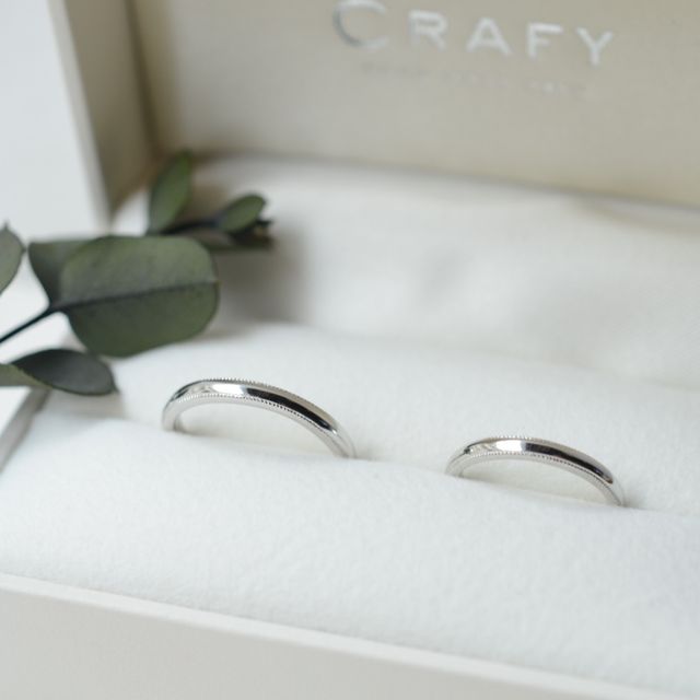 【CRAFY(クラフィ)の口コミ】 既製品ではなく、2人で指輪を作りたいという希望がありました。
このお店…