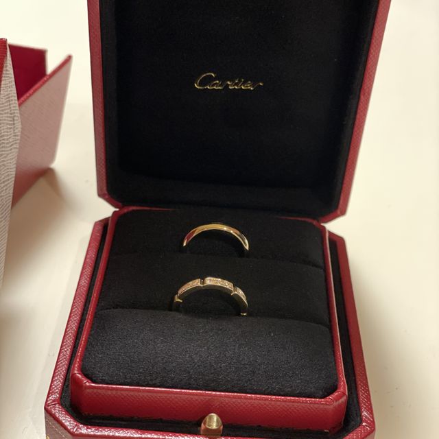 【カルティエ(Cartier)の口コミ】 太めのゴールドの指輪を探していました。実際に見に行き、そこで店員さん…