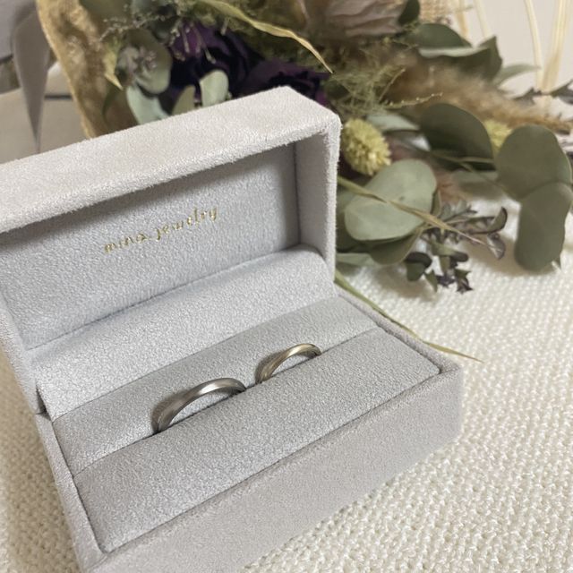 【mina.jewelry(ミナジュエリー)の口コミ】 Instagramで探していて、好みのデザインが多かったのと、オーダーをしたか…
