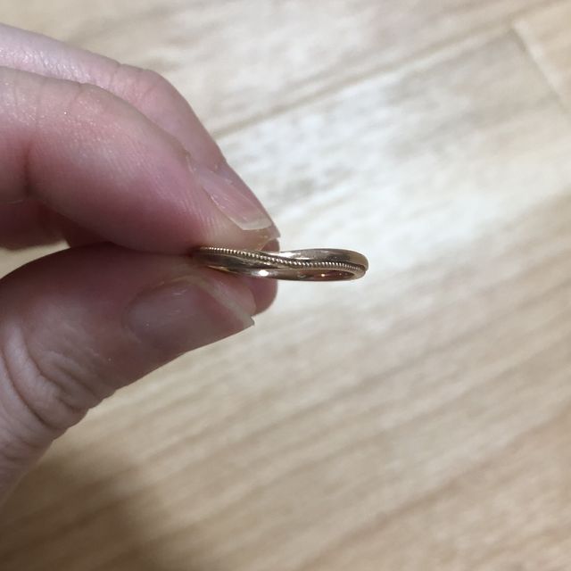 【ringram(リングラム)の口コミ】 他の人と被らないデザインが良かったので、思い切って手作りすることにし…