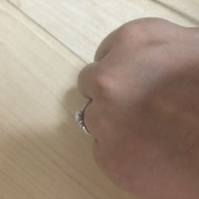 【アイプリモ(I-PRIMO)の口コミ】 色々なデザインを試着させて頂き、1番自分の中でしっくりくるデザインと付…