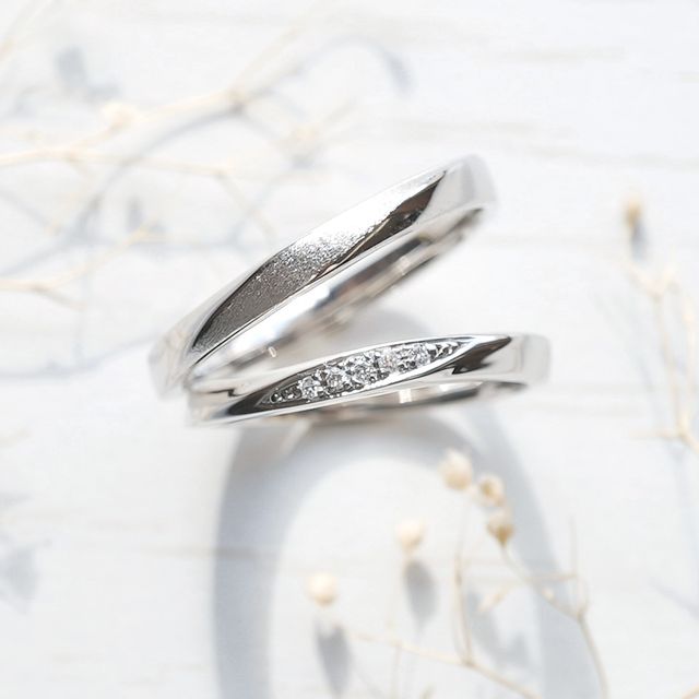 【Lienjoux(リアンジュ)の口コミ】 2人ともブランドのこだわりはなかったので、結婚指輪が2人の一つの思い出…