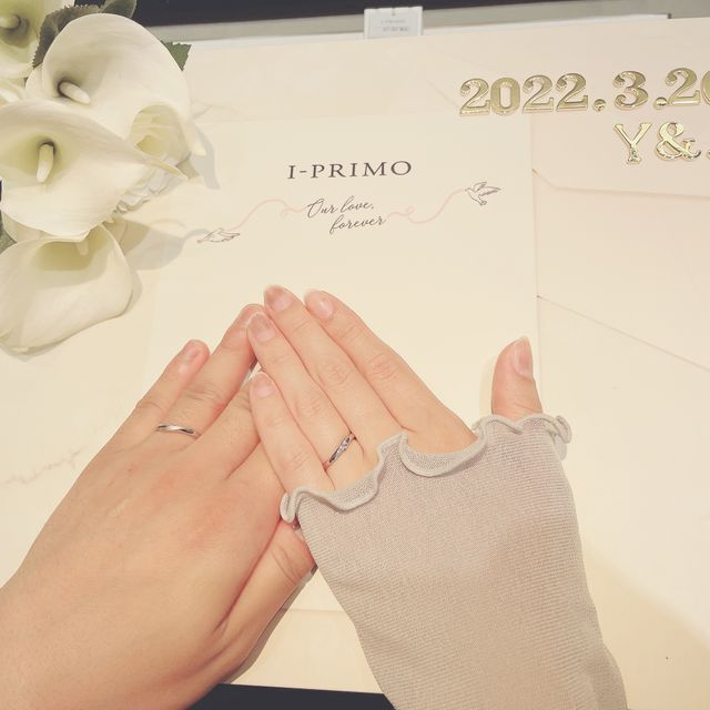 【アイプリモ(I-PRIMO)の口コミ】 デザインがすごく好みで すぐにこれがいい！となりました。
高かったです…