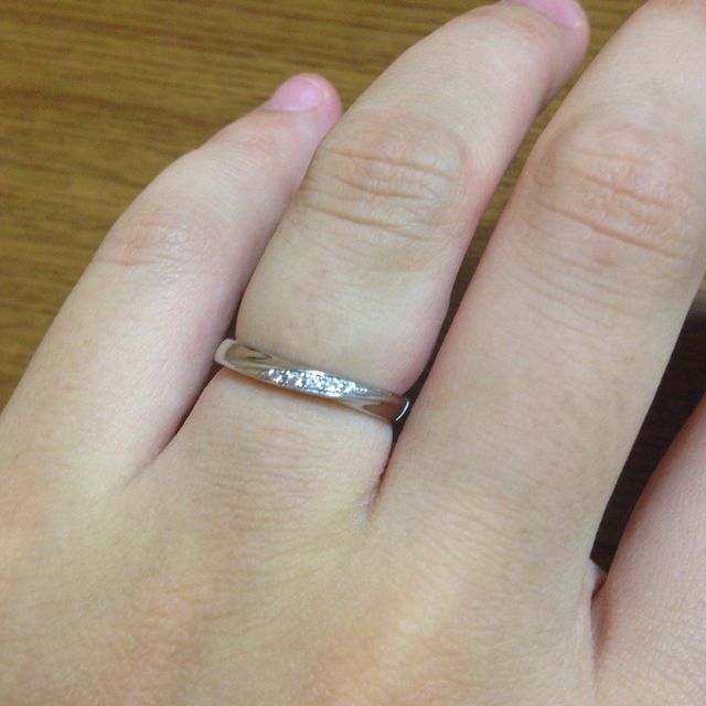 【4℃ BRIDAL(ヨンドシーブライダル)の口コミ】 急に結婚式が決まったために急ぎで結婚指輪を探すことになり、結婚指輪が…