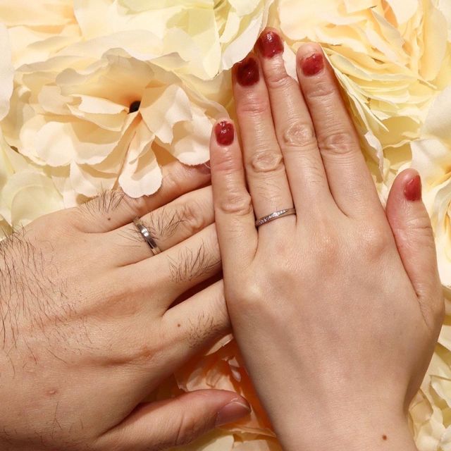 【LEGAN(レガン)の口コミ】 ピンクダイヤモンドフェアの開催期間だったことと、自分たちでカスタマイ…