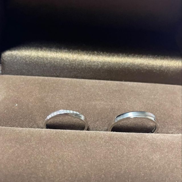 【LEGAN(レガン)の口コミ】 ピンクダイヤモンドフェアの開催期間だったことと、自分たちでカスタマイ…