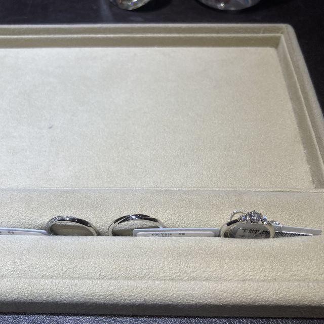 【TRECENTI(トレセンテ)の口コミ】 デザインが豊富でシンプルなものから華やかなものまで揃っていました。ま…