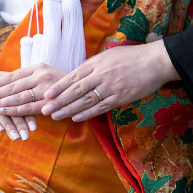 【Joie de treat.(ジョア・ドゥ・トリート)の口コミ】 プラチナとゴールドのミックスにしようと決めていました。いろんな形を試…