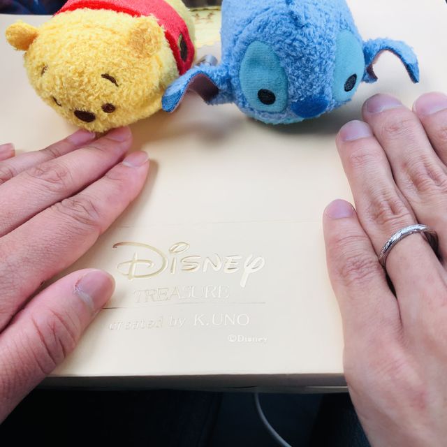 【ケイウノ ブライダル(K.UNO BRIDAL)の口コミ】 妻の好きなキャラクターで、事前にインターネットで調べて実際にお店で見…