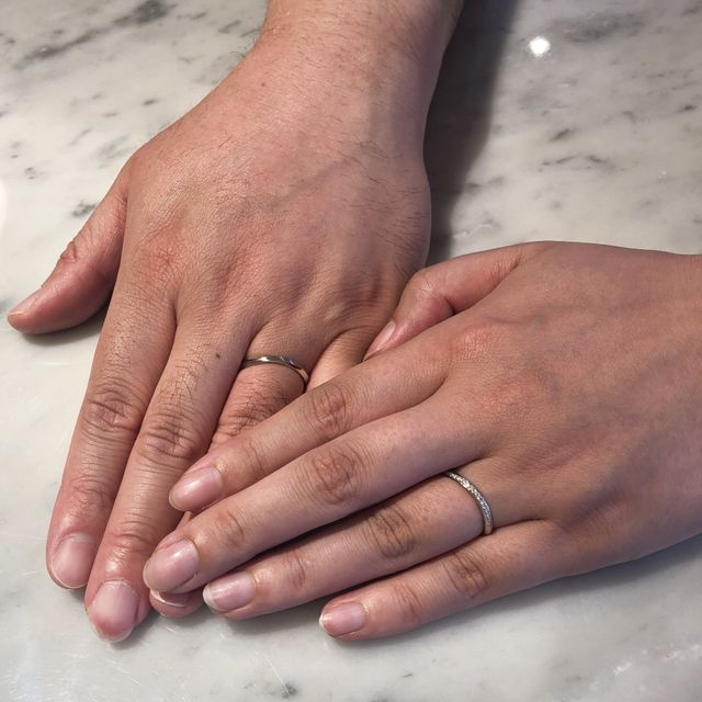 【Princess Bijou(プリンセス・ビジュー)の口コミ】 某雑誌では私の指には「3mm幅の細すぎず太すぎないストレートのものが似合…