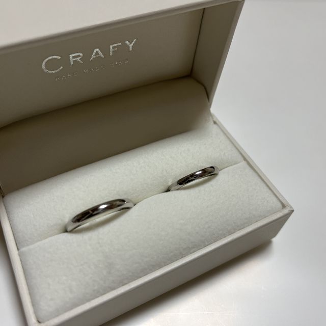 【CRAFY(クラフィ)の口コミ】 まず、結婚指輪を作るにあたって、最初からお店で既存のものを買う選択肢…