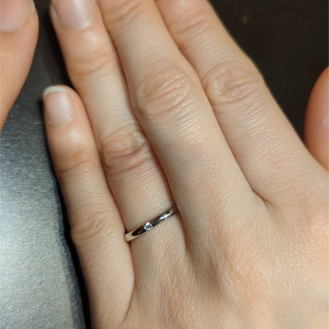 【TRECENTI(トレセンテ)の口コミ】 素材についての説明や上質感が決め手でした。内甲丸や平打の違いの説明や…