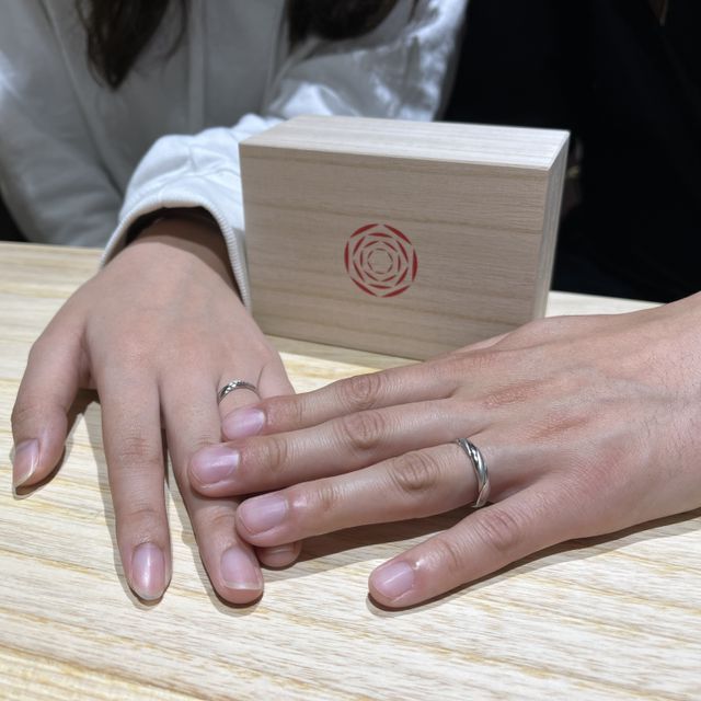 【出雲結(いずもゆい)の口コミ】 元々出雲という土地が好きで結婚指輪を探しているタイミングで出雲結を見…