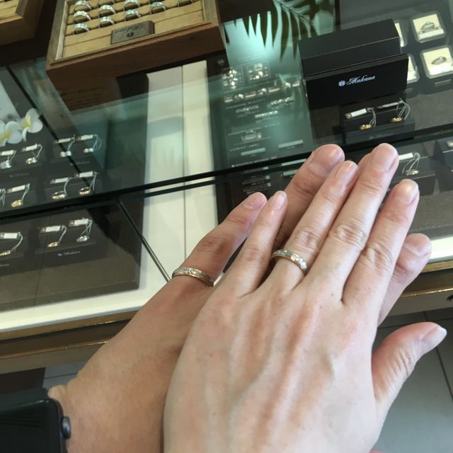 【Makana(マカナ)の口コミ】 角がとれていて着け心地も良くて欲しくなりました。
二色になっているのが…