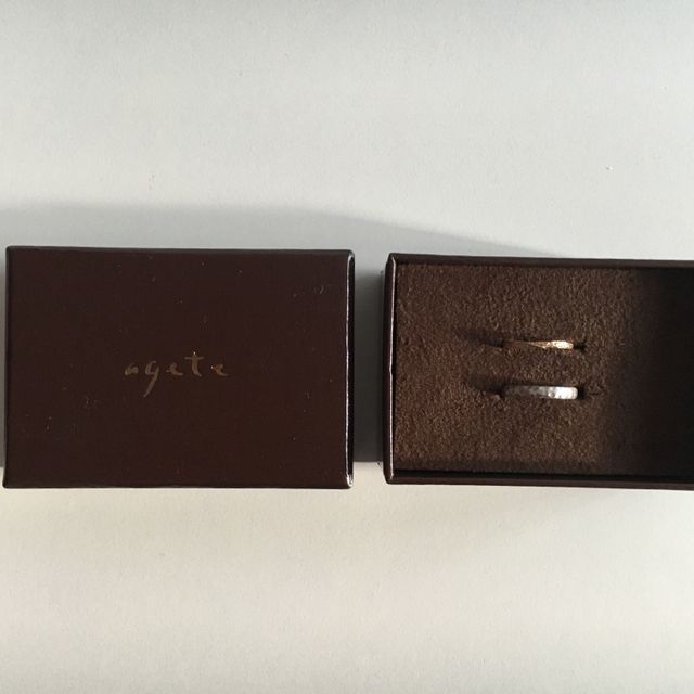【agete(アガット)の口コミ】 私は以前から集めているアクセサリー類は全てageteのもので、結婚指輪も買…