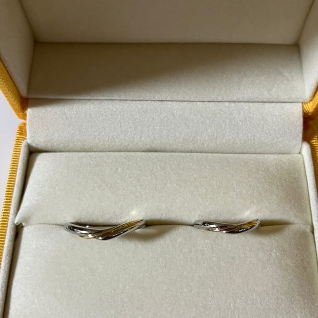 【ケイウノ ブライダル(K.UNO BRIDAL)の口コミ】 専属デザイナーさんが指輪に合うデザイン画を描いてくれて、実際にイメー…