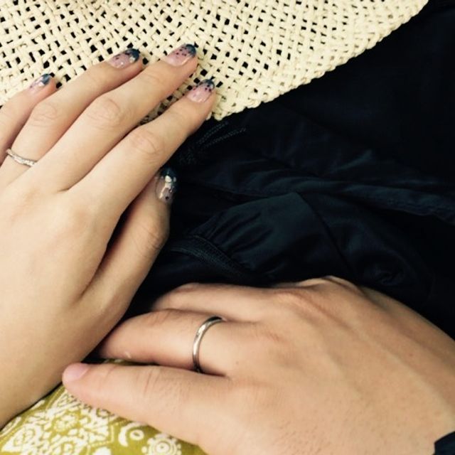 【canal4℃(カナルヨンドシー)の口コミ】 細身でシンプルなタイプの指輪を探していたので、まさに一目惚れでした♡V…