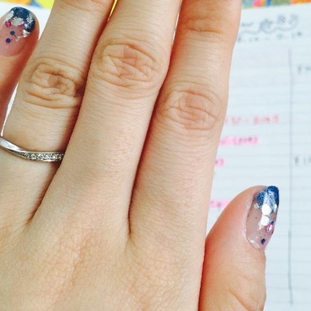 【canal4℃(カナルヨンドシー)の口コミ】 細身でシンプルなタイプの指輪を探していたので、まさに一目惚れでした♡V…