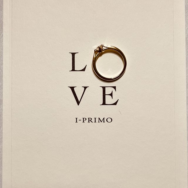 【アイプリモ(I-PRIMO)の口コミ】 結婚指輪と重ね付けしたくて主張しすぎないシンプルなデザインで探してい…
