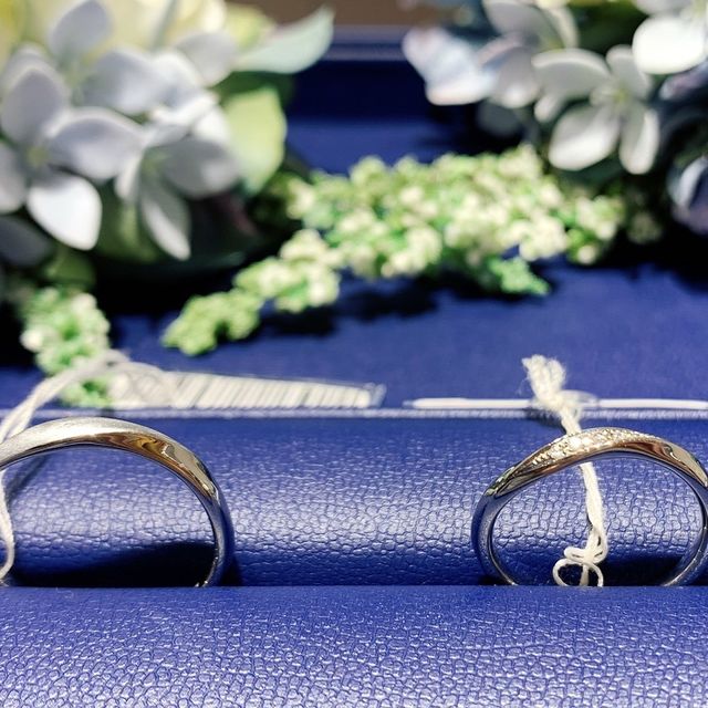 【銀座ダイヤモンドシライシの口コミ】 ストレートでは物足りないと思っていたところ、シンプルだが変化のあるウ…