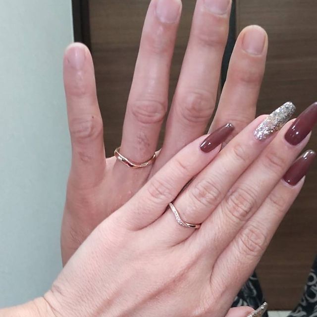 【アイプリモ(I-PRIMO)の口コミ】 ピンクゴールドでv字でミルうちを探していたので
やっと出会えたのですぐ…