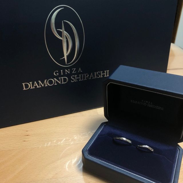 【銀座ダイヤモンドシライシの口コミ】 指輪の付け心地や滑り、日常動作も自然にできることが非常に良かったです…