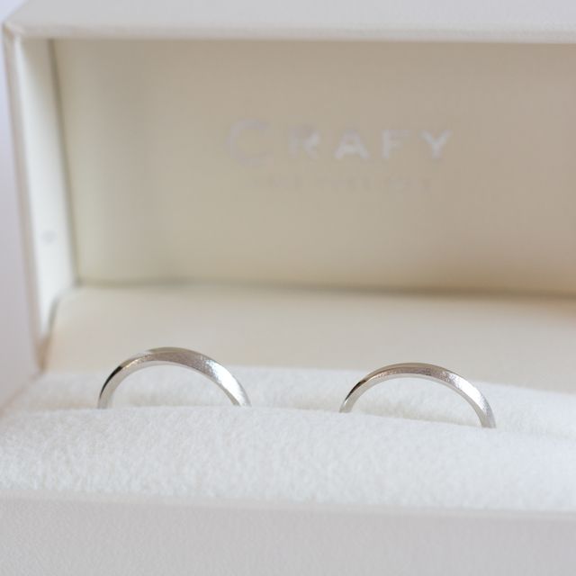 【CRAFY(クラフィ)の口コミ】 二人の思い出にしたく作成風景の動画も撮影してくださるcrafyにしました。…