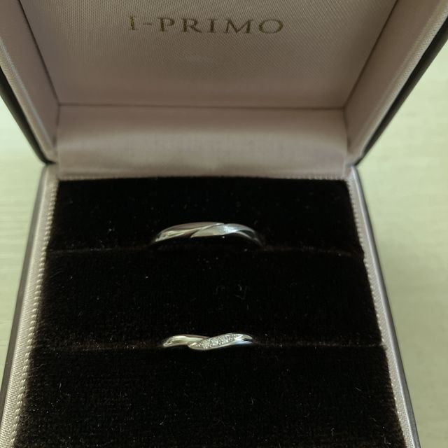 【アイプリモ(I-PRIMO)の口コミ】 婚約指輪を買った際に、とても親身になってくれたという点と、種類がとて…
