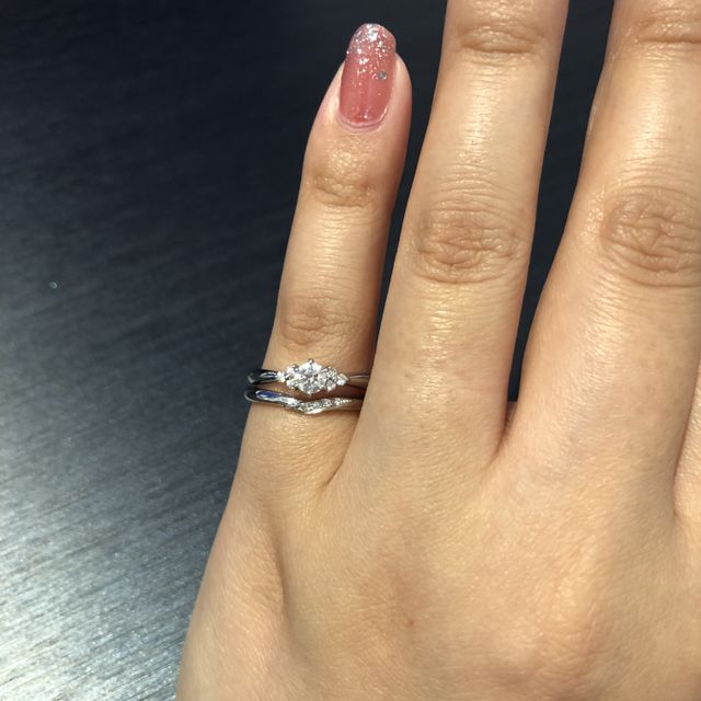 【ジュエリーツツミ(JEWELRY TSUTSUMI)の口コミ】 私の場合は、サプライズでいただいたわけではなく、一緒に選ばせてもらう…