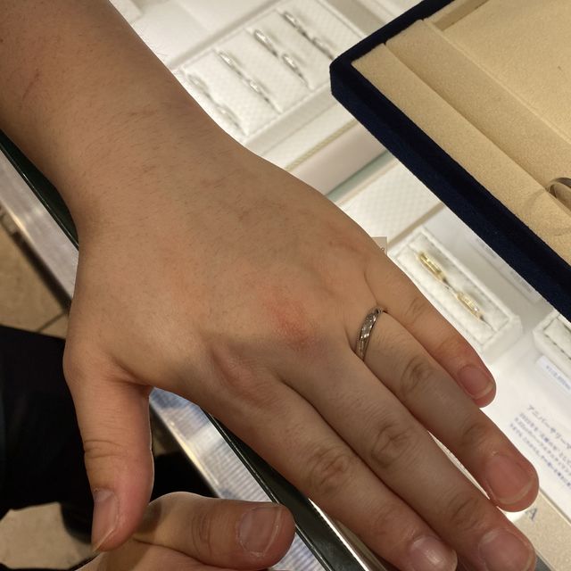 【ヴァンドーム青山(VENDOME AOYAMA)の口コミ】 つけ心地がとても良く、輝きがありました。ハートアンドキューピットの指…