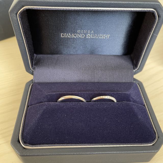 【銀座ダイヤモンドシライシの口コミ】 目立ちすぎず、かといって地味でもなくとてもお洒落であった。また、女性…