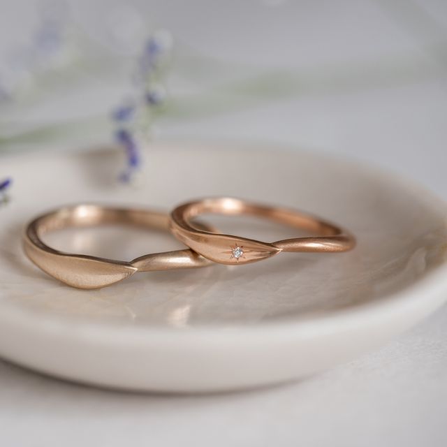 【Cayof(カヨフ)の口コミ】 植物をモチーフにした、他の人と被らない指輪を探していました。ネットで…