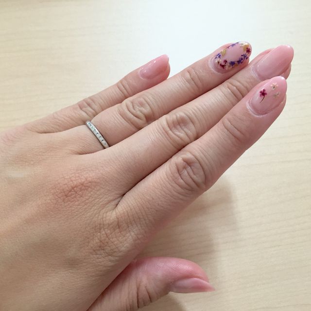 【ギンザタナカブライダル(GINZA TANAKA BRIDAL)の口コミ】 プラチナ、ダイヤ入り、と希望はあるものの予算やずっとつけていたかった…