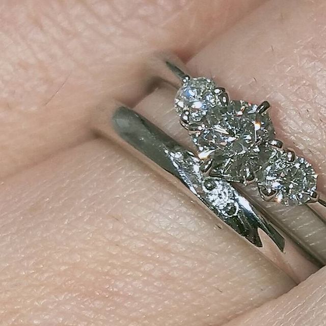 【TRECENTI(トレセンテ)の口コミ】 つけ心地がとてもよく、指輪を着け慣れない男性でも違和感がありませんで…